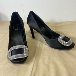 Black Roger Vivier Heels